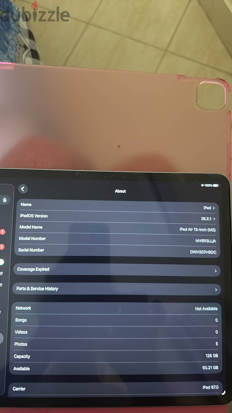 iPad Air M2 13 Inch - Excellent Condition 1