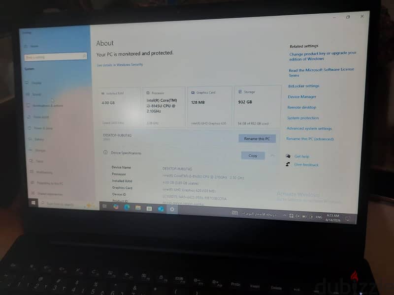 Intel Core i3-8145U 4