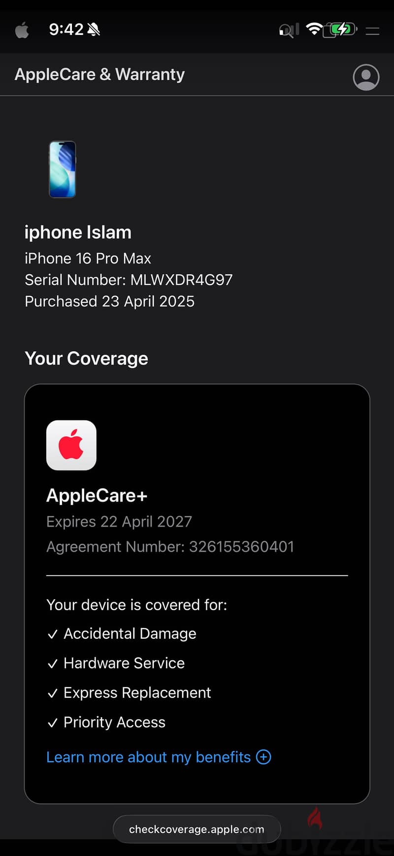 Apple - iPhone 16 Pro Max 512GB 14