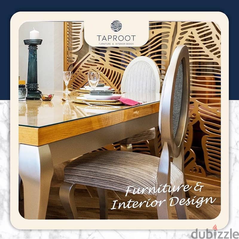 Dining table with 8 chairs 1