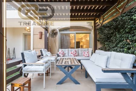شقة بجاردن مفروشة للإيجار في ستون ريزيدنس - القاهره الجديده - Stone Residence - new cairo