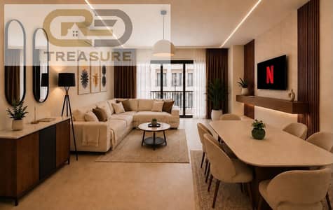 شقة مفروشة للإيجار في فيفث سكوير- المراسم - القاهره الجديده - Fifth Square -Al Marasem - new cairo