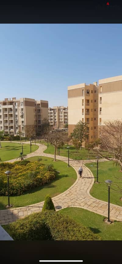 Apartment 70 meters b11 with a unique view for rent in Madinaty