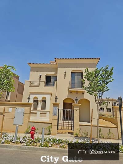 Ready to deliver Villa Standalone in very prime location and best payment plan for sale in City Gate New Cairo