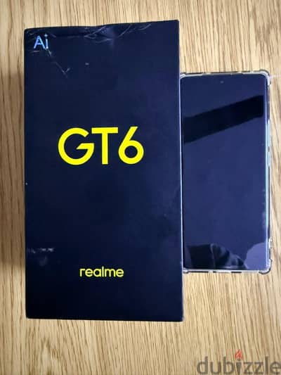 Realme GT 6 5G 12/256 استعمال خفيف جدًا بحالة ممتاز