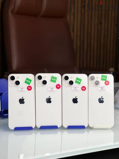 iphone 13.256GB زيرو بطاريات فوق 90% وباسعار حرق