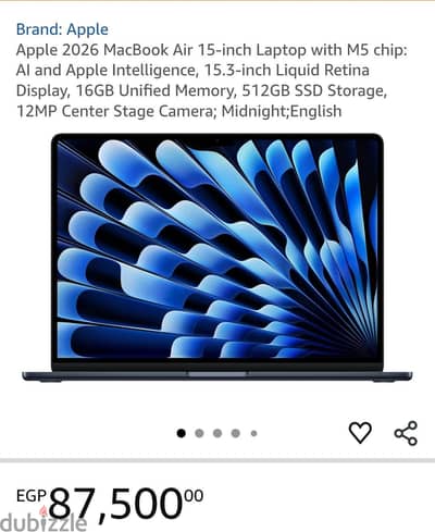 Apple MacBook Air - 15.3" / M5 2026