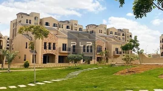 Lowest price on the market: Townhouse with an open view of the landscape, ready to move, in Green Square Compound.