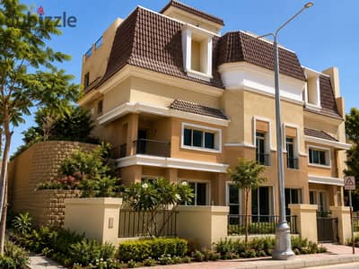 Own a 239 m² Corner Villa with 55% Discount in Sarai Compound (near Madinaty)