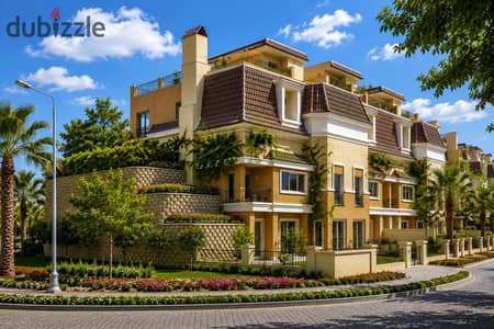 own a 240 square meter standalone villa in Sarai Compound with an amazing 55% discount and a payment plan of 12 years