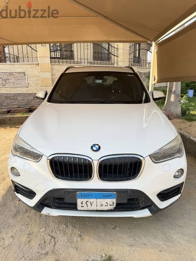 BMW X1 2018 بي ام دبليو إكس 1 Turbo Sport line  فابريكا بالكامل
