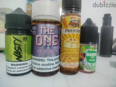 4 ليكويد منهم 2 بريميوم nasty , the one