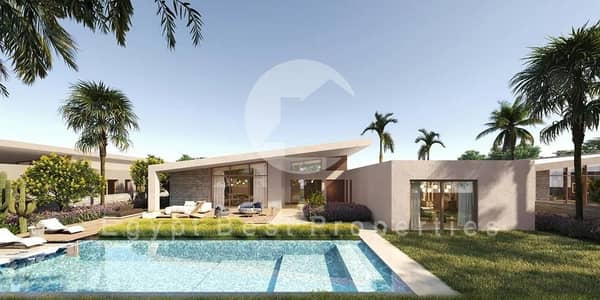 LUXREY VILLA FIRST ROW SEA VIWE WITH 5% DP, IN NORTH CAST ,SODIC