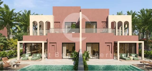 اقل سعر شاليه متشطب باطلاله بانورامية بمقدم 5% من سوديك