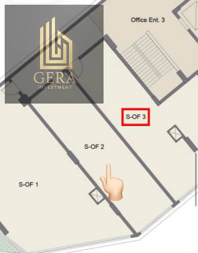 85 SQM Front-Facing Office | Prime Upper Mokattam Corniche Location