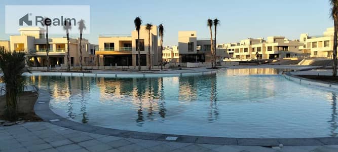 Chalet with ACs direct lagoon ,RTM over 10 years | Ras El Hekma