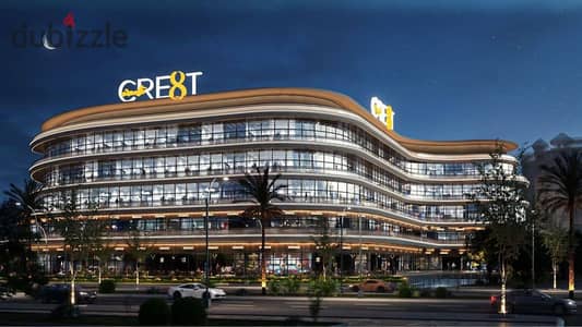 Shop for sale with an area of 30m with the lowest down payment and the longest repayment period in CREA8T MALL in the heart of October Gardens with special discounts October gardens