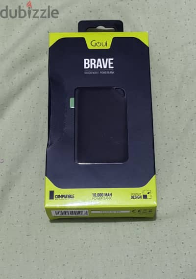 باور بانك Goui Brave 10000mAh جديد بالكرتونة