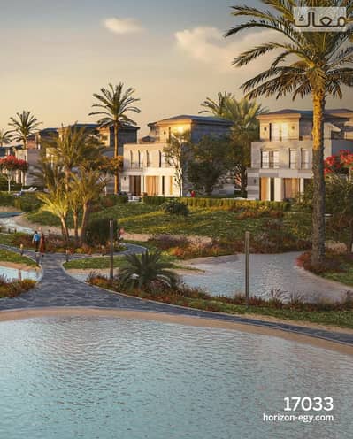 Your apartment in the heart of a compound in New Cairo, fully finished and with installments over 9 years.