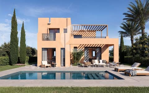 0%DP Townhouse 3Beds Sea View Semi Furnished In New Gouna