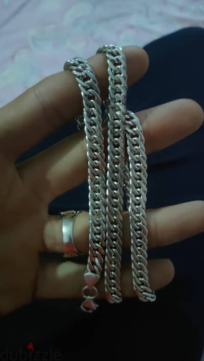 سلسلة فضه ايطالي 925