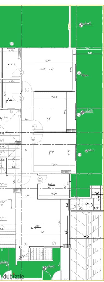 بالنورث هاوس ببيت الوطن امتلك شقة 134م ارضى بجاردن 90م دقايق من طريق السويس من المطور مباشرة بتسيهلات فى السداد تصل الى 48شهر