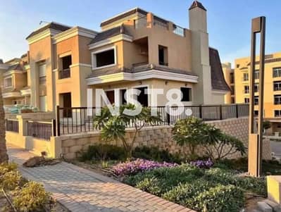 س فيلا بجاردن مميزة للبيع في كميوند سراي بسعر مغري