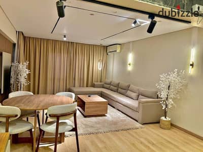 Apartment for sale (ultra super deluxe finished) in installments in a very special compound in (Al Burouj) Compound