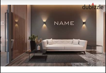 Administrative office 91 meters in Arkan Mall, ultra super luxury finishing with air conditioning