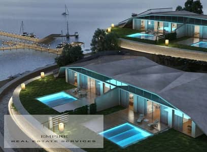 Twin house, directly on the sea, Fully finished in Il Monte Galala - Ain Sokhna