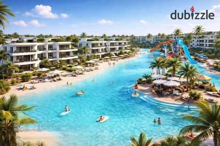 Fully Finished Chalet with Furniture in Sidi Abdel Rahman, Directly Overlooking a Swimming Pool, for Sale in the North Coast, Opposite Marassi