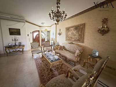 Two adjacent Twin Houses for sale in Al Yasmine Compound - Sheikh Zayed, fully finished and ready for immediate move-in