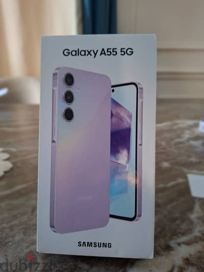 Samsung A55 5G - Awesome Lilac - 8GB Ram - 256GB