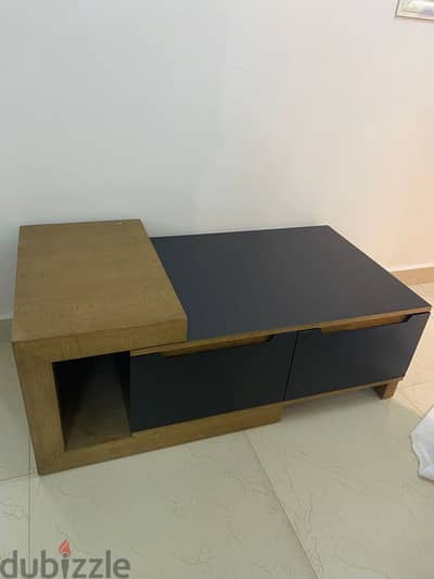 Modern center wooden table