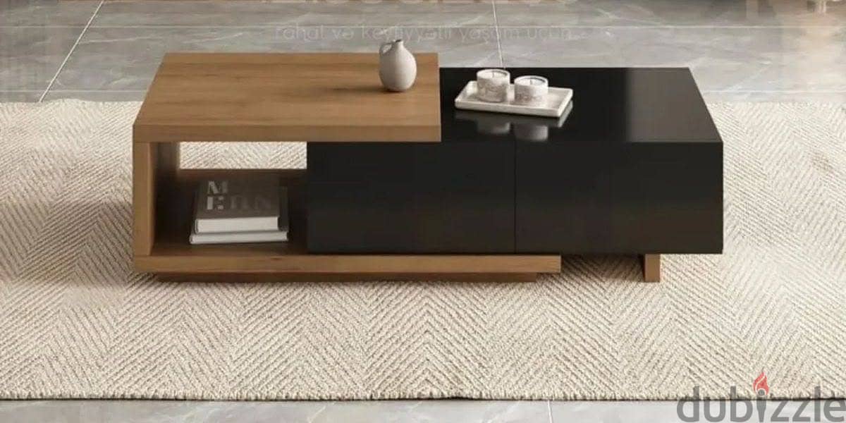 Modern center wooden table 1