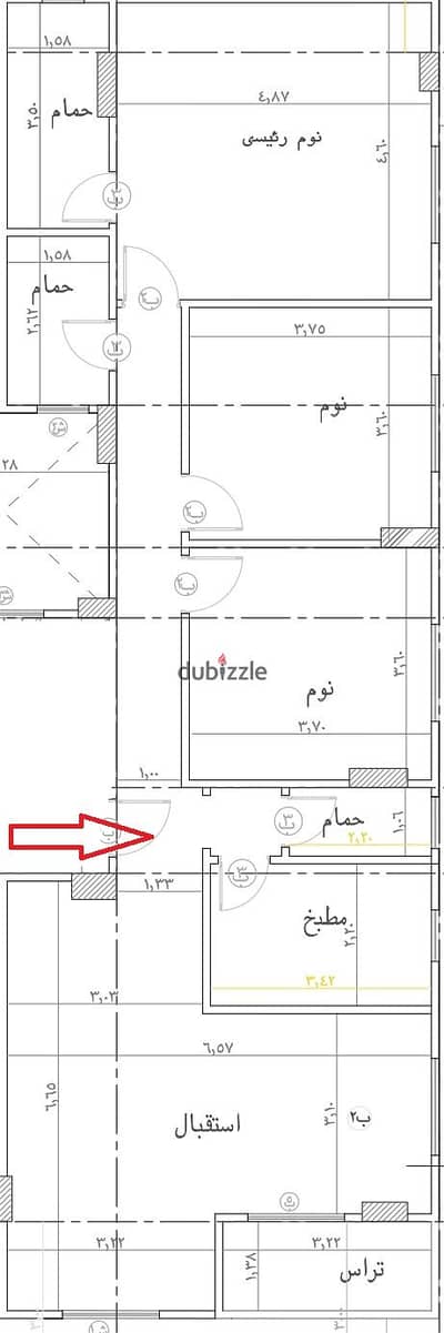 Own a 169m² apartment with a landscape view in North House, Beit Al Watan. Located on a typical floor, just minutes from the Suez Road. Directly from