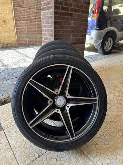 جنوط مرسيدس مقاس ١٨