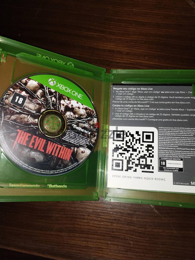 the evil within Xbox one 1