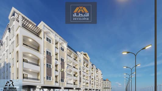 ستوديو 47متر مطل على حمام السباحه- بالحجاز جيت - عقد اخضر- مقدم 30% - خصم20% للدفع كاش -تشطيب كامل على المفتاح