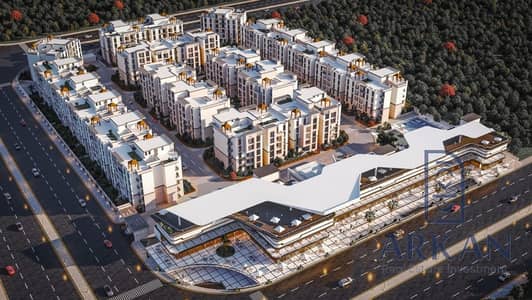 Own a 181m² garden apartment in Al-Nawadi Street, Hadayek October, with only a 20% down payment and no interest.