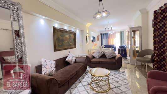 Furnished apartment 150m for daily rent in Smouha, Mustafa Kamel Street