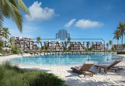 شاليه مميز علوي متشطب بالكامل  للبيع في سيلفير ساند Silver sands الساحل الشمالى فى موقع متميز فيو على البحر وبحرى الاستلام 2027