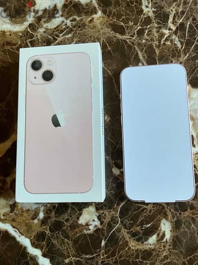 ايفون ١٣ جديد معفي ضريبة مساحة ١٢٨ جيجا ضمان سنة من Apple