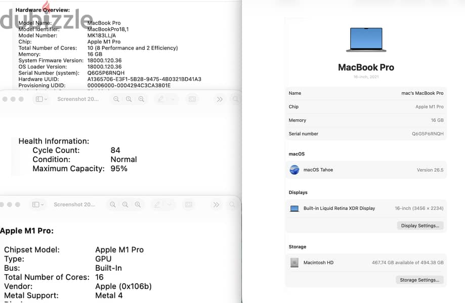Macbook M1 pro 3
