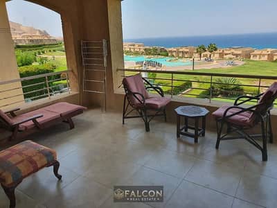 شاليه للبيع full sea view تشطيب vip خصوصيه 100% تلال الساحل الشمالي telal بجوار Near Hacienda White, Amwaj, SeaShell Playa & Zoya Ghazala Bay
