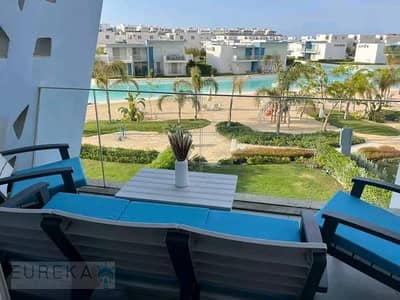 For Sale | A Unique Opportunity DOUBLE VIEW Chalet in Fouka Bay رأس الحكمة | 95m + Garden 189m | Ultra Super Lux Finishing