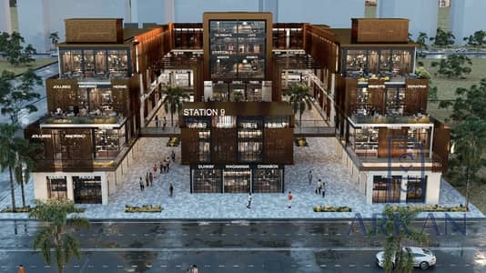 35 متر shop for 200,000 in the service axis street in front of Degla and Al-Montazah MA