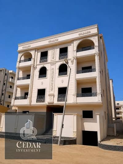 Apartment for sale 190 meters immediate delivery in the main home a minute from Sheikh Zayed and Dahshur connection