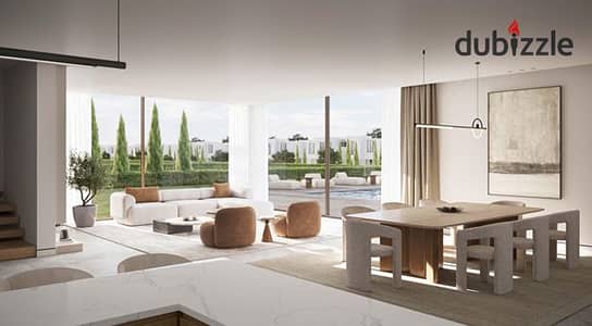 Duplex villa , in Hills Of One, New Zayed with a very distinctive view opposite Sphinx Airport.