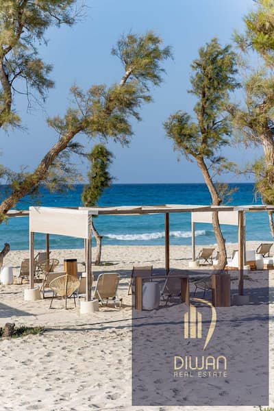 Palm Hills | Chalet for sale in Ras El Hekma, fully finished, with a view lagoon, at a special price | Hacienda Ras El Hekma